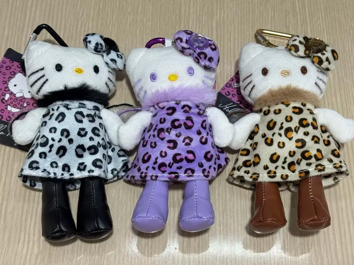 ロングレッグ hello kitty ハローキティ レオパード ONE PIECE ロングブーツ ぬいぐるみ キーホルダー