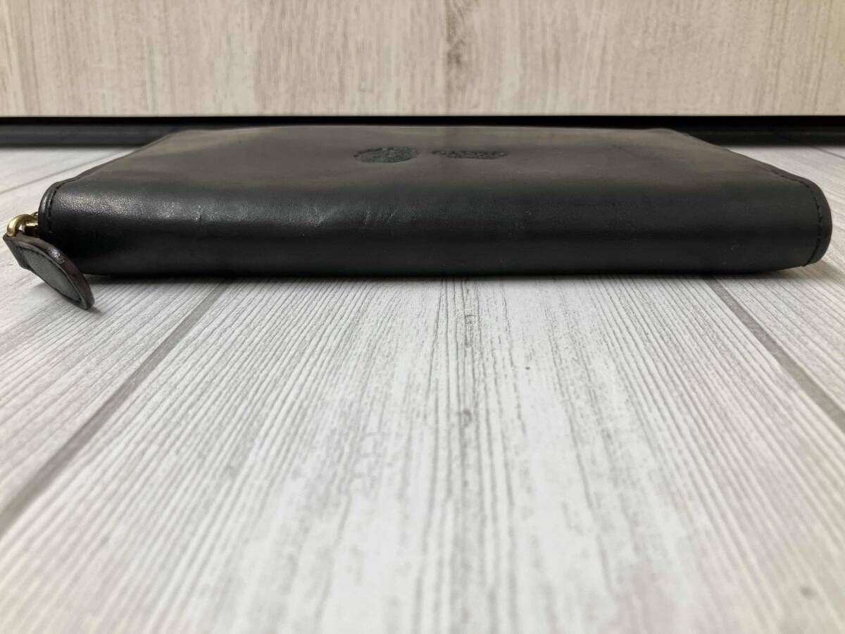 GANZO GUD2 ガンゾ ラウンドファスナー 長財布 ブラック - メルカリ