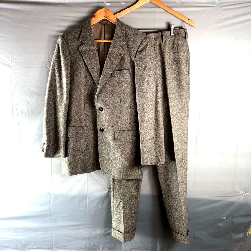 ニューヨーカー NEWYORKER セットアップ パンツスーツ テーラード 毛