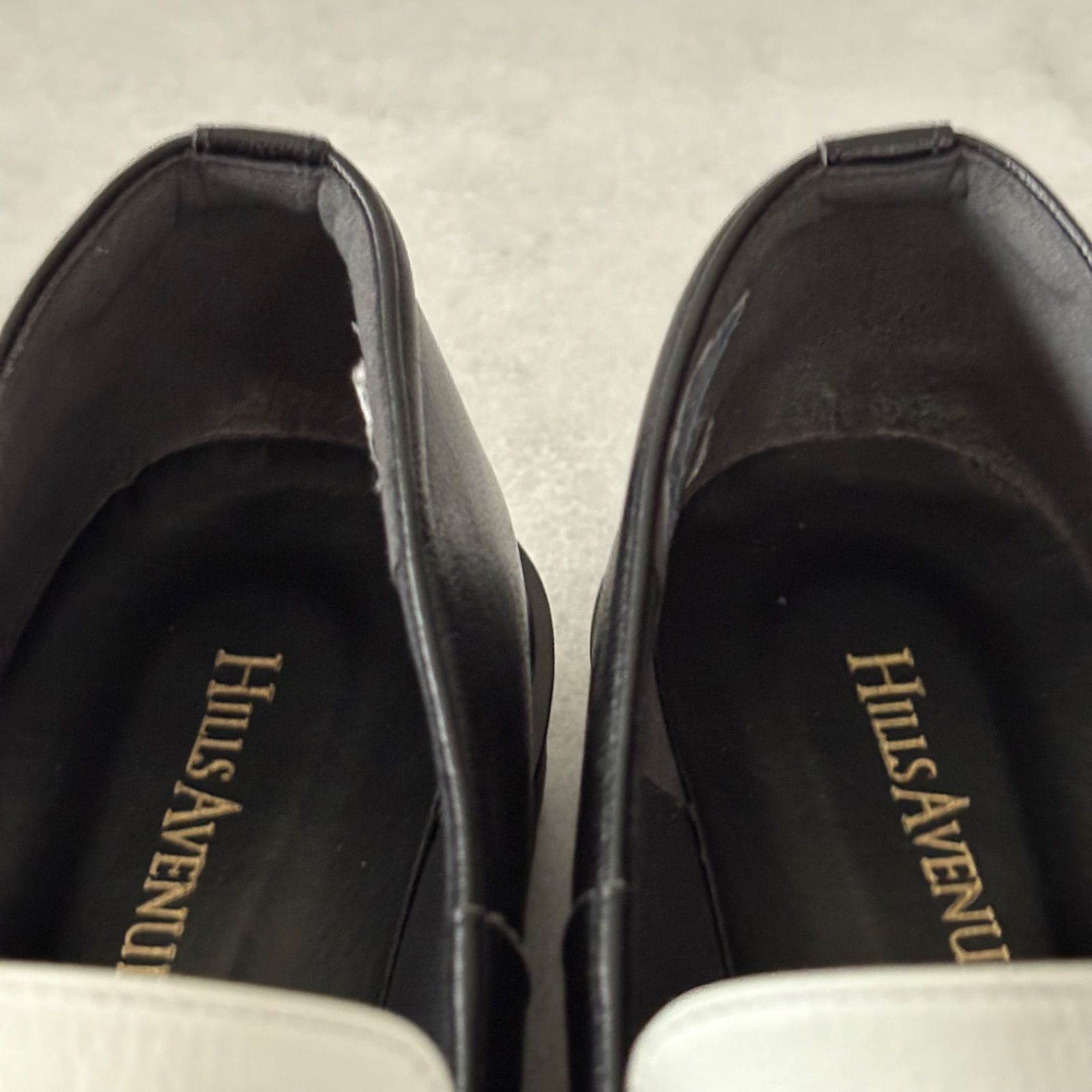 HILLS AVENUE ヒルズアヴェニュー ローファー バイカラー トラック