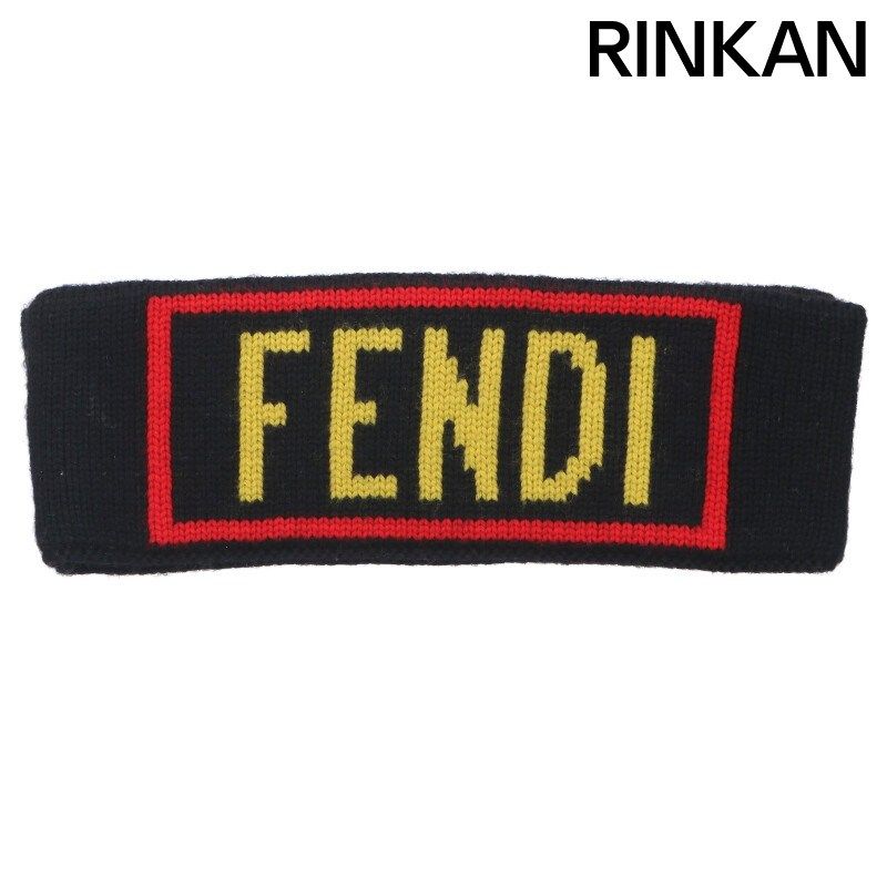 フェンディ FXS 385 ロゴベアバンド メンズ