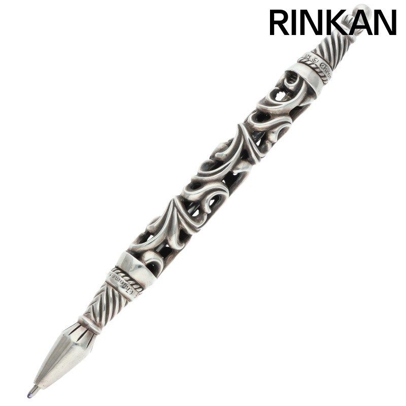 クロムハーツ PEN FILIGREE フィリグリーボールペン 単色シルバーボールペン メンズ