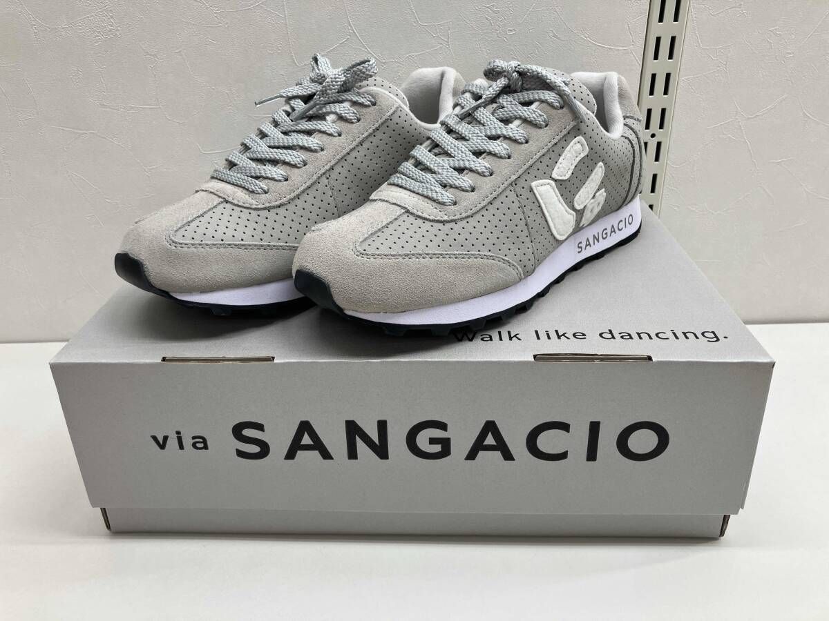 SANGACIO サンガッチョ MOM GRAY スニーカー 24.5cm - メルカリ
