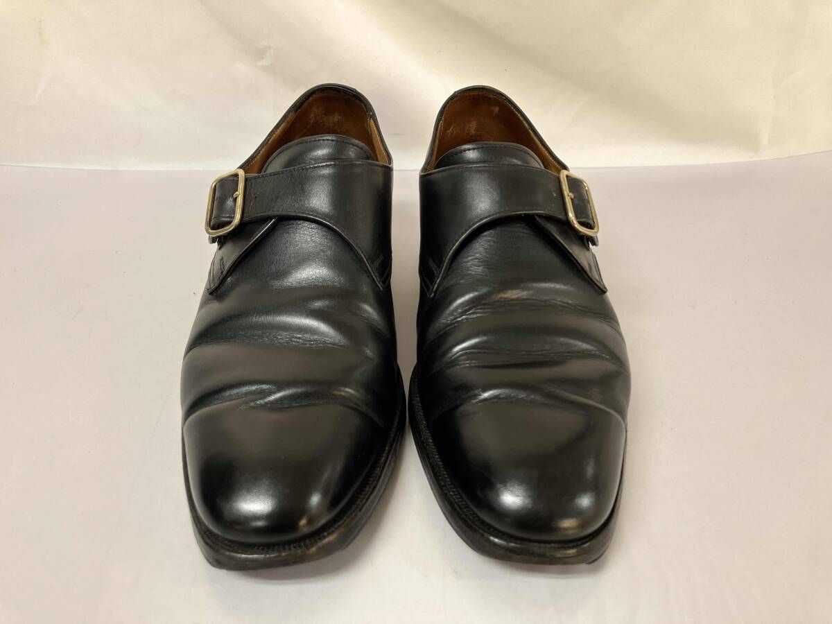 CROCKETT&JONES クロケット&ジョーンズ モンクストラップ ブラック 