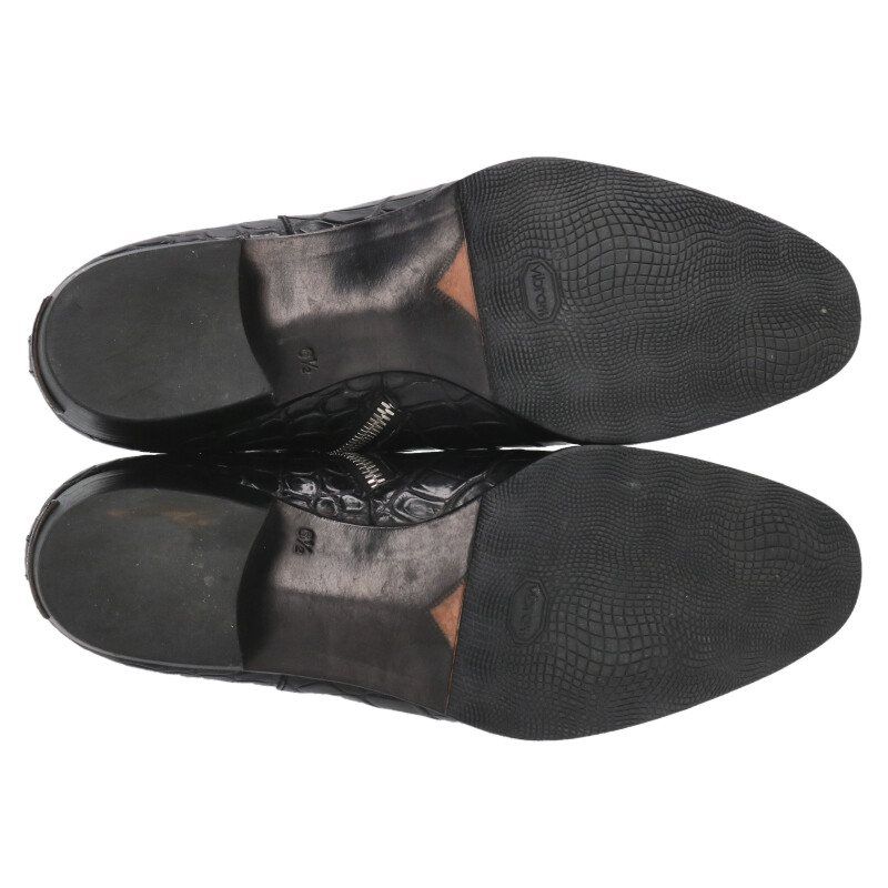  ジョルジュ ド パトリシア クロコダイルレザーサイドジップブーツ メンズ 6 5 ブーツ 革靴 靴