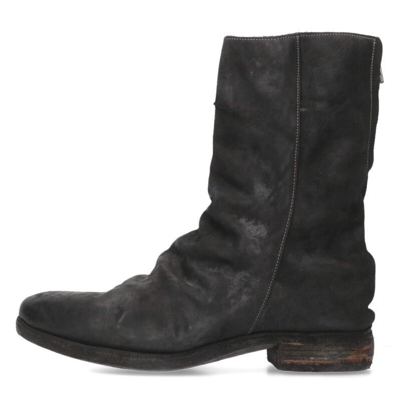 アディチアーノヴェヴェンチトール マルチジップ レザーブーツ メンズ 41