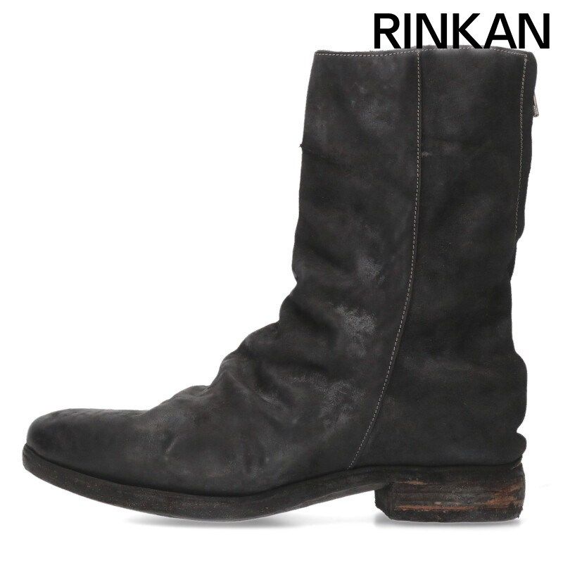 アディチアーノヴェヴェンチトール マルチジップ レザーブーツ メンズ 41