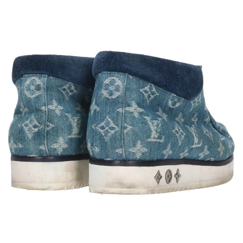 NIGO モノグラムデニムワラビーブーツ