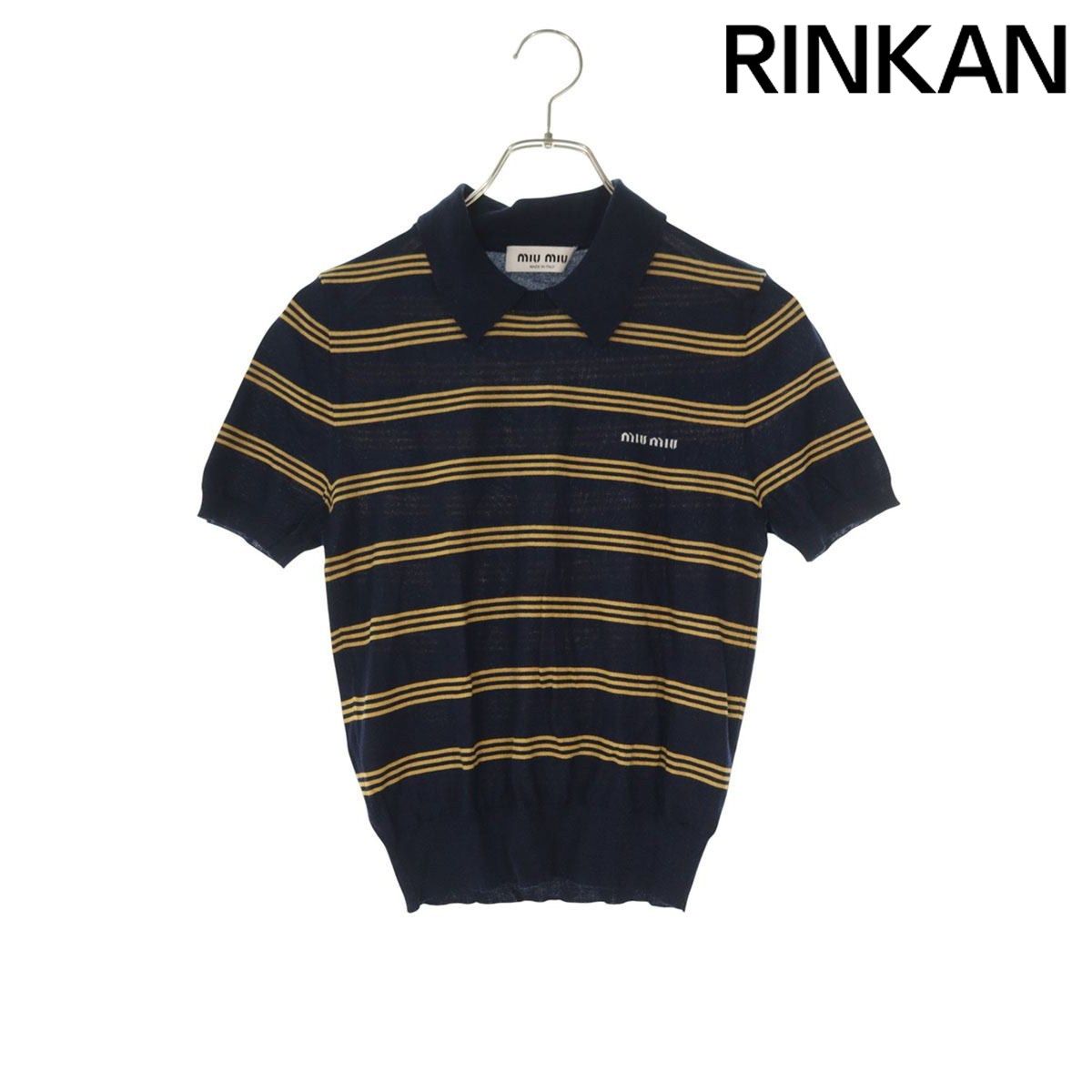MIU MIU ボタン付きポロシャツ 38 MIU MIU/ミュウミュウ通販