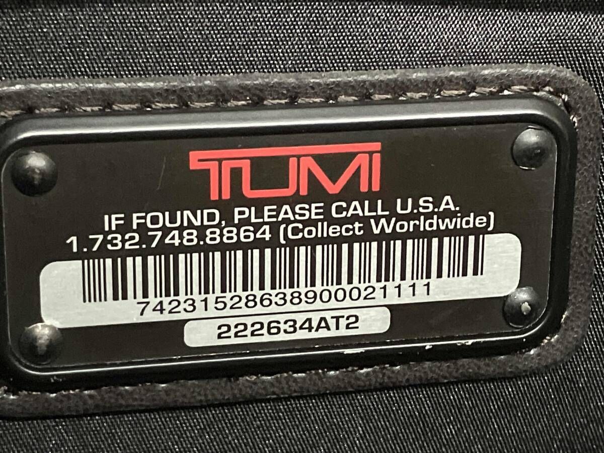 TUMI トゥミ ALPHA BRAVO ブリーフケース ショルダー付き グレー 通年