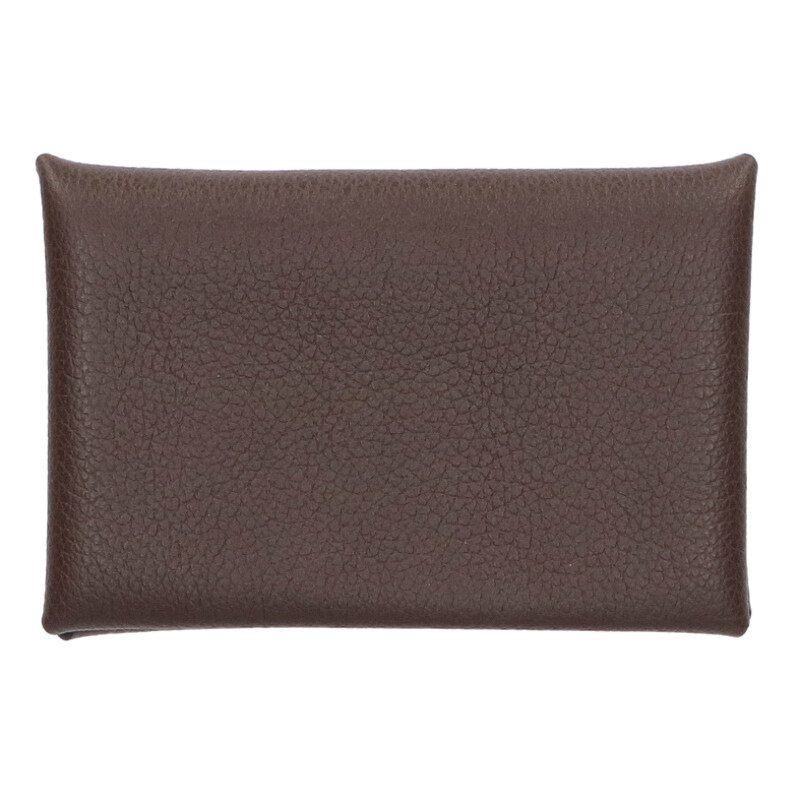  エルメス カルヴィ W刻印 シェーブル SV金具レザーコインケース レディース コインケース 小銭入れ 小物