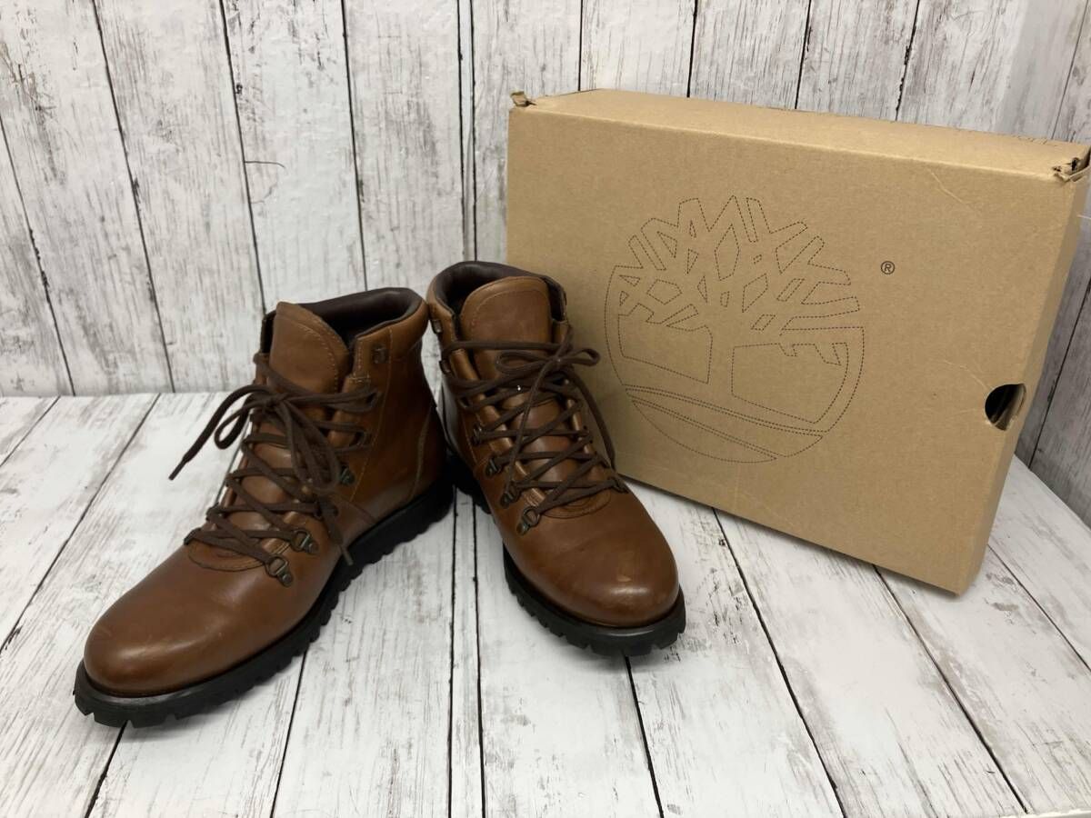 Timberland トレッキングブーツ ブラウン 1061 R レザー 7 W 25 cm