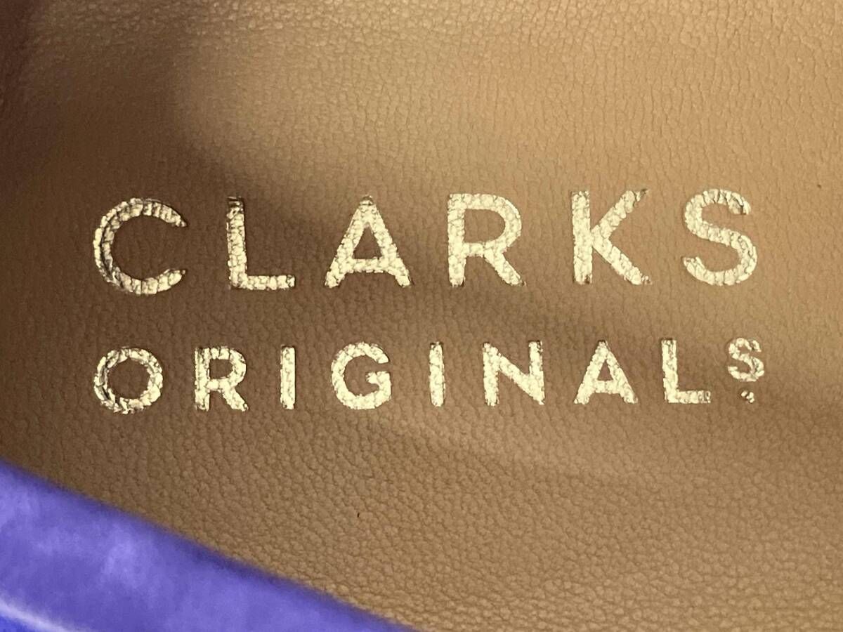 Clarks クラークス PURPLE COMBI SUEDE ワラビ ブ ツ デザ トブ パープル サイズ UK 6 5 24 cm 通年