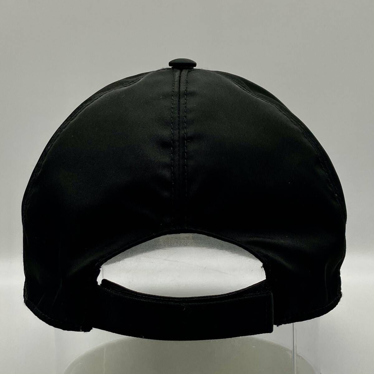 PRADA プラダ サイドプレートキャップ 1HC274 ブラック 三角ロゴ M