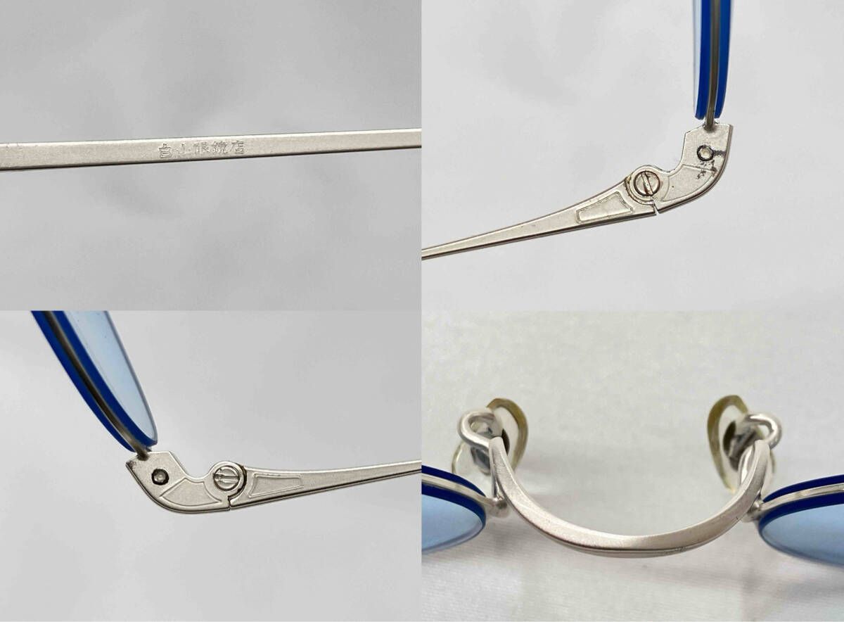 サングラス シルバーフレーム