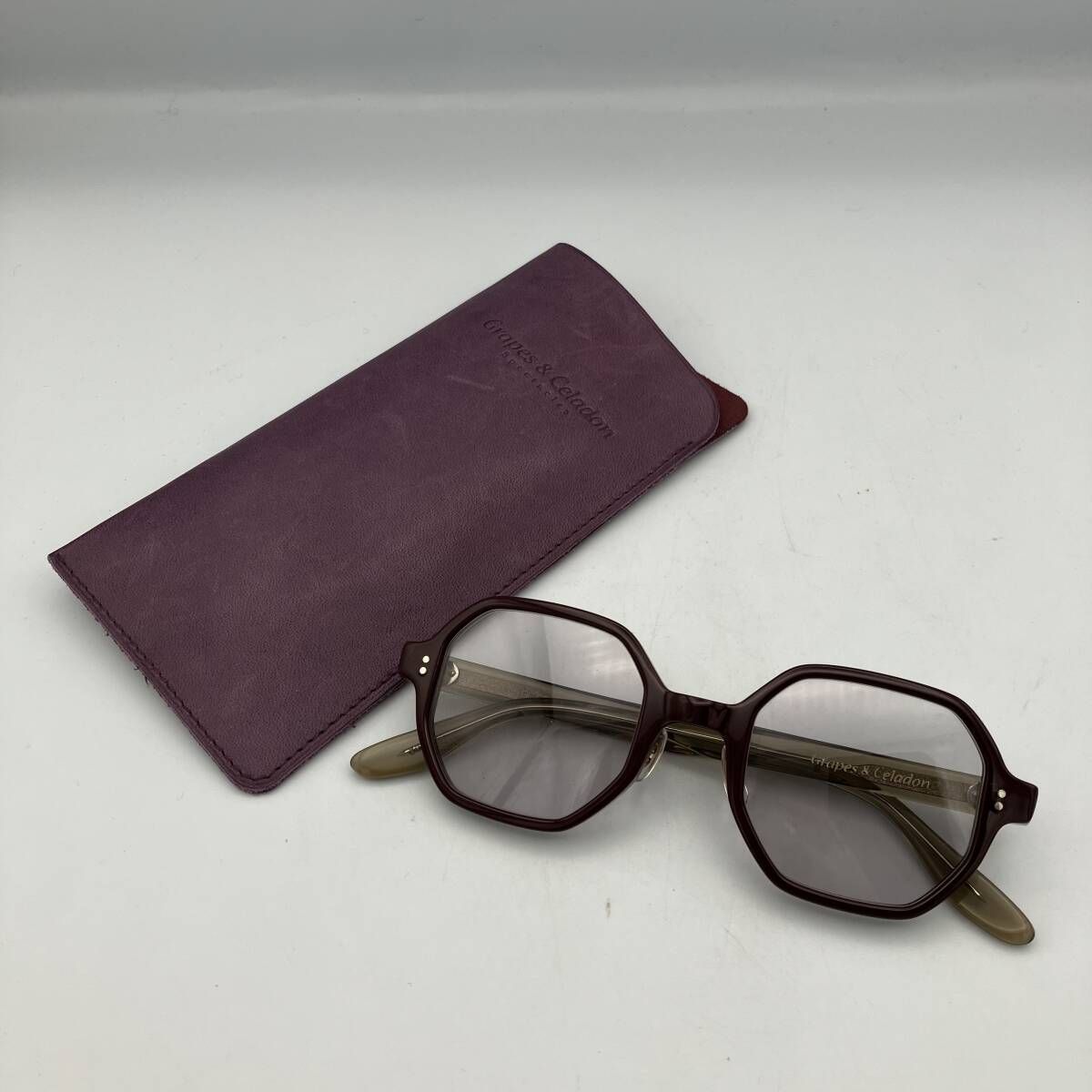 Grapes & Celadon GC003 アイウェア レッド系 グレープス アンド 