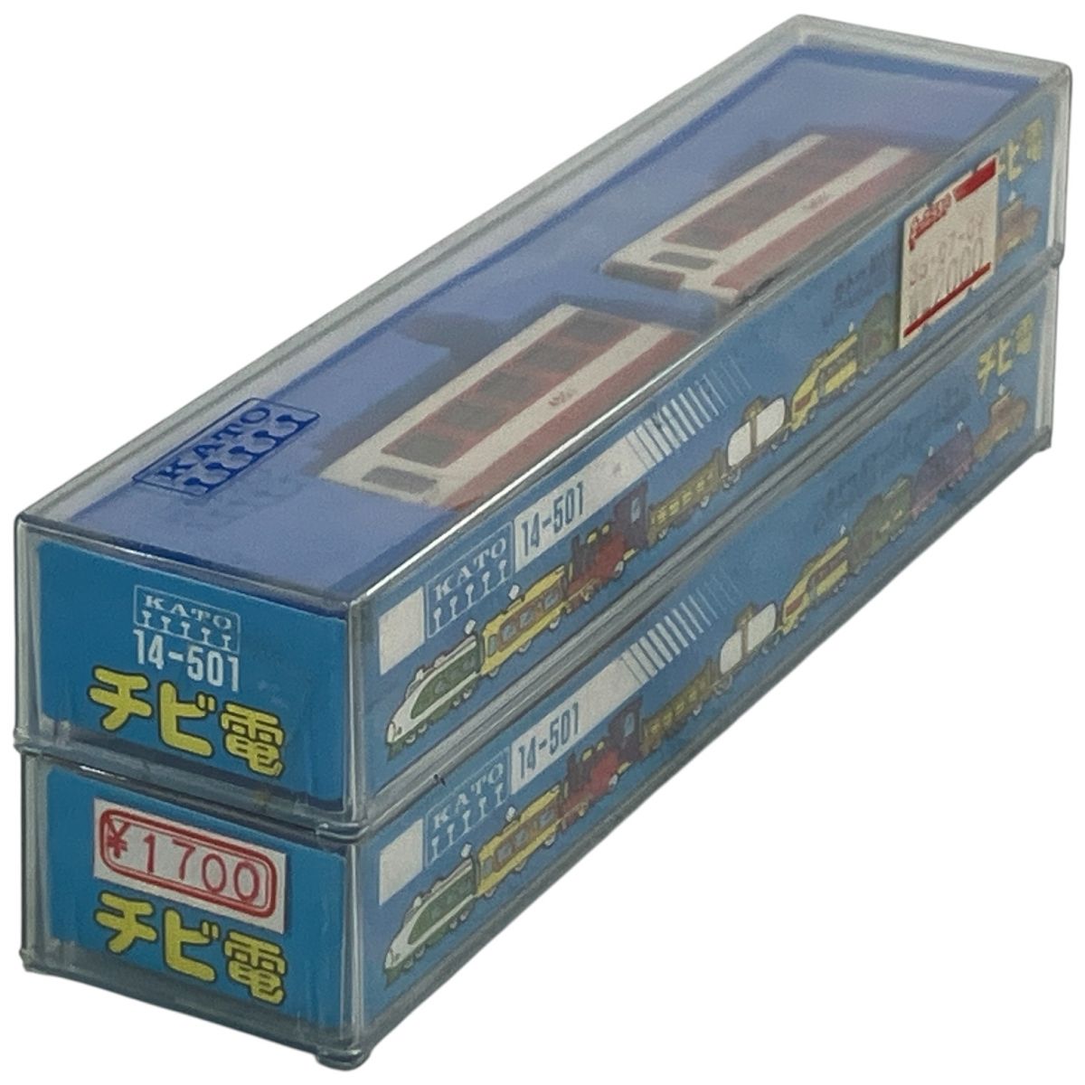 KATO 14 501 ポケットライン チビ電 路面電車 ブルー レッド Nゲージ 鉄道模型