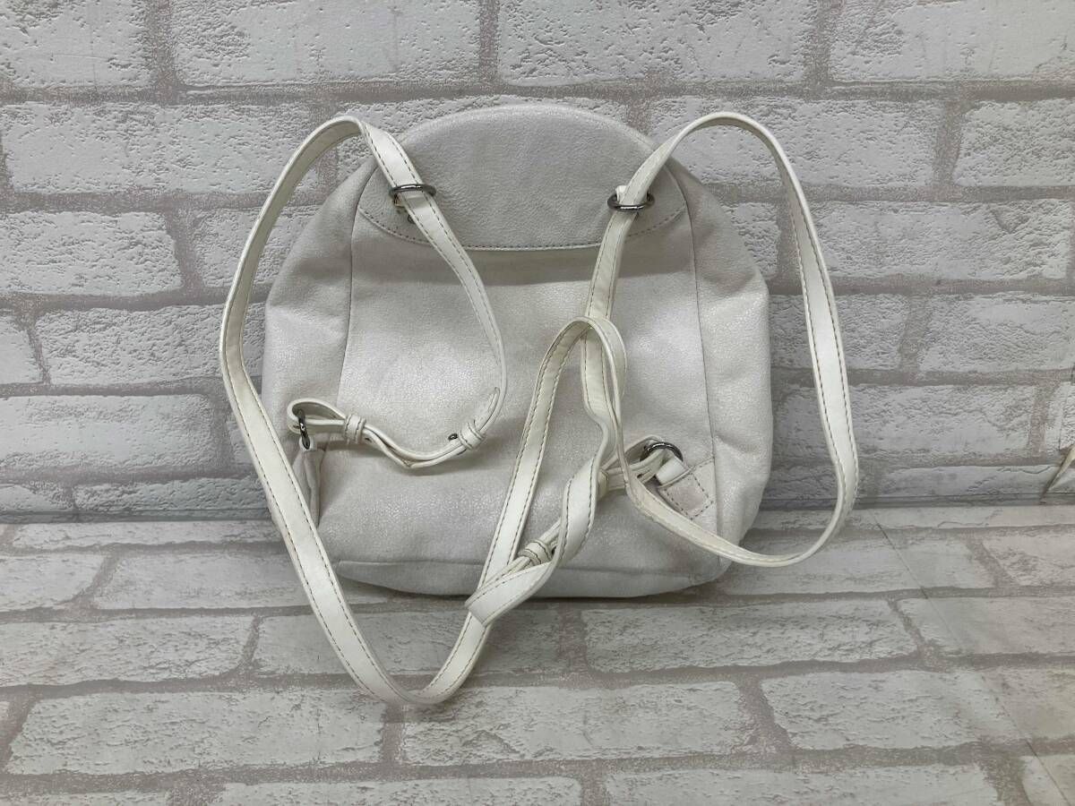 STELLA McCARTNEY ステラ マッカートニー ファラベラ バックパック リュック レディース ホワイト ミニサイズ 状態考慮