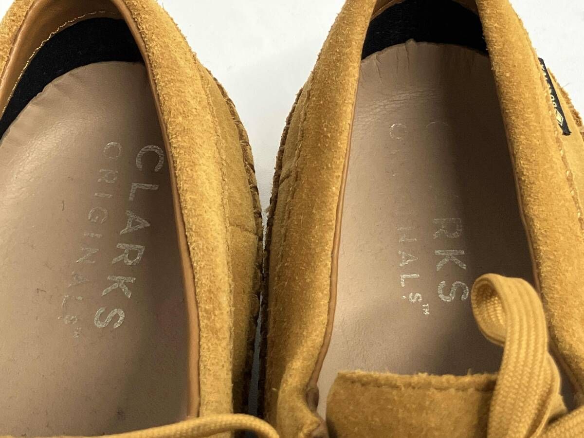  Clarks Weaver デッキシューズ クラークス11826 GORE TEX ゴアテックス スウェード サイズ8 5 その他 ブーツ 革靴