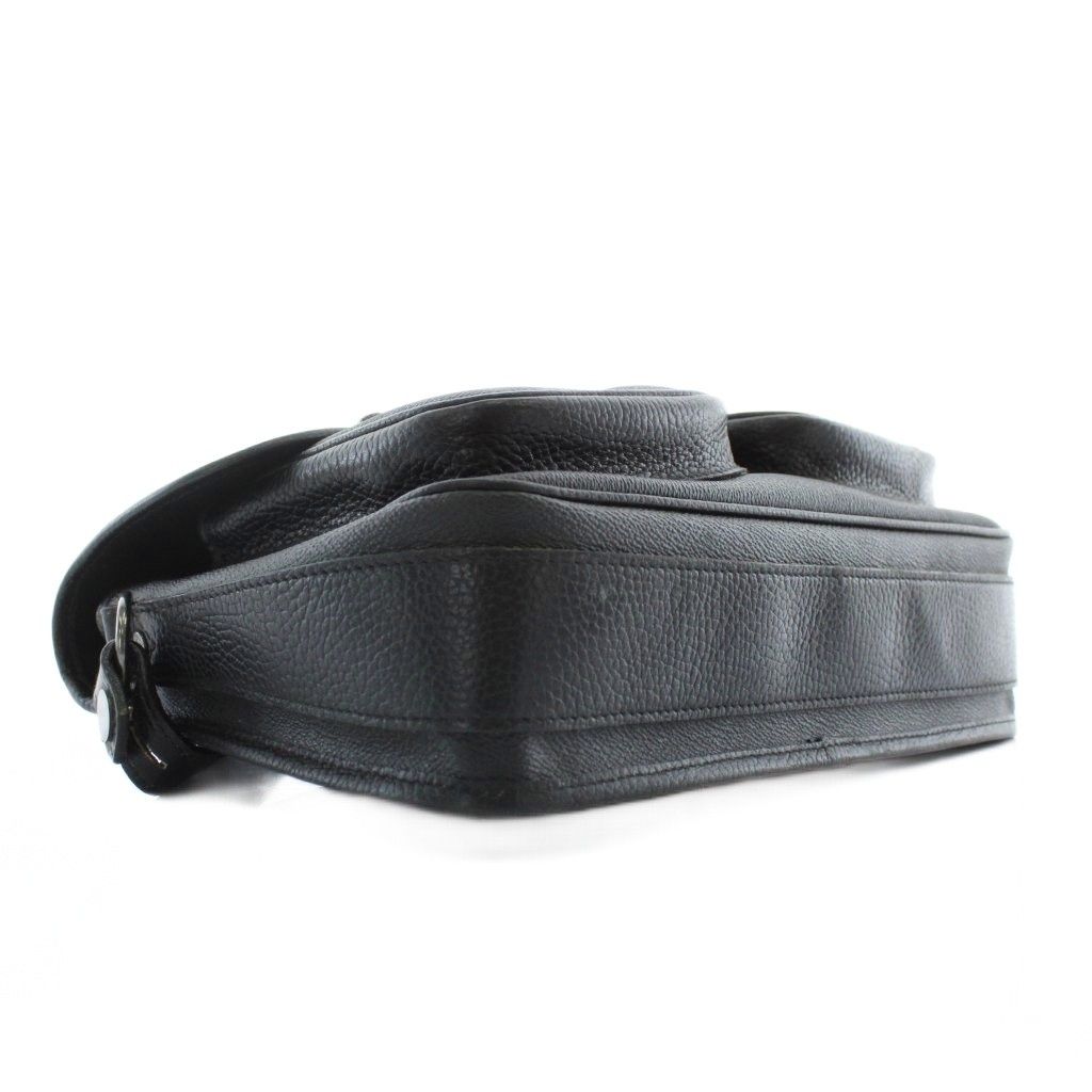  ハンティングワールド HUNTING WORLD レザー スモール キャリーオール ショルダーバッグ 黒 ブラック ショルダーバッグ ショルダーバッグ