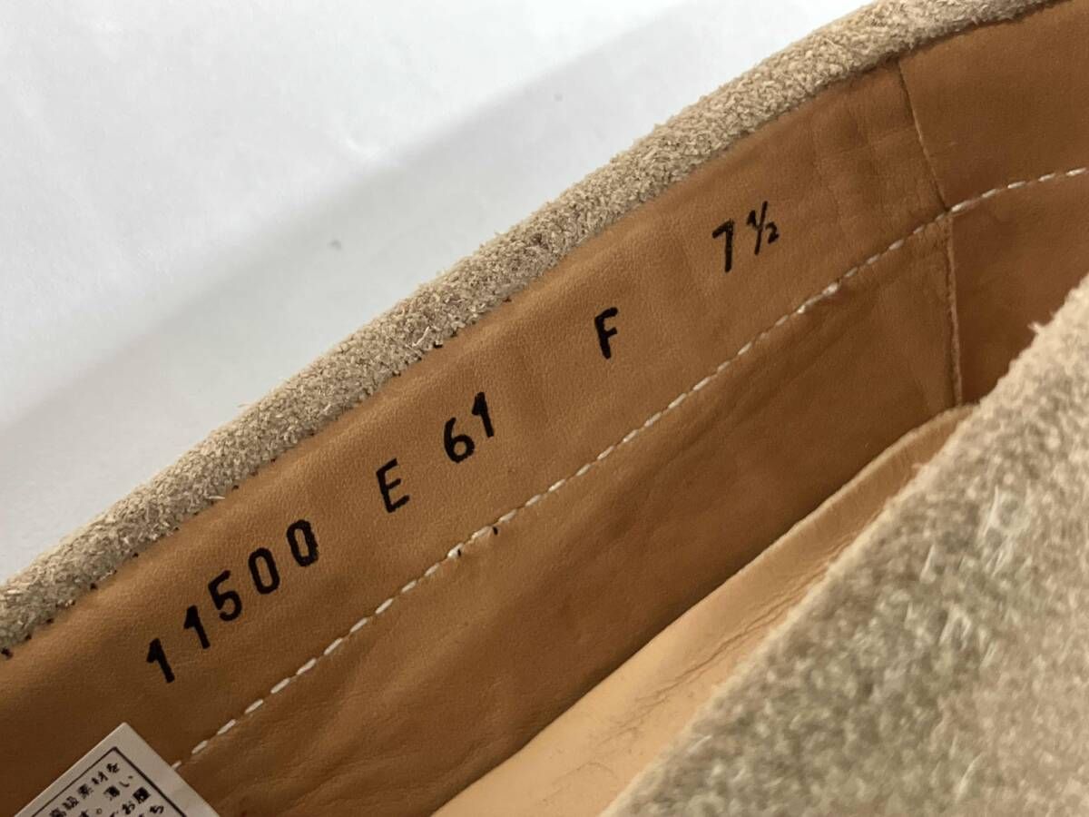 クロコ型押し スリッポン