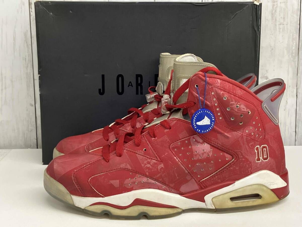 鑑定済み】NIKE AIR JORDAN6 RETRO × SLAM DUNK スニーカー ナイキ