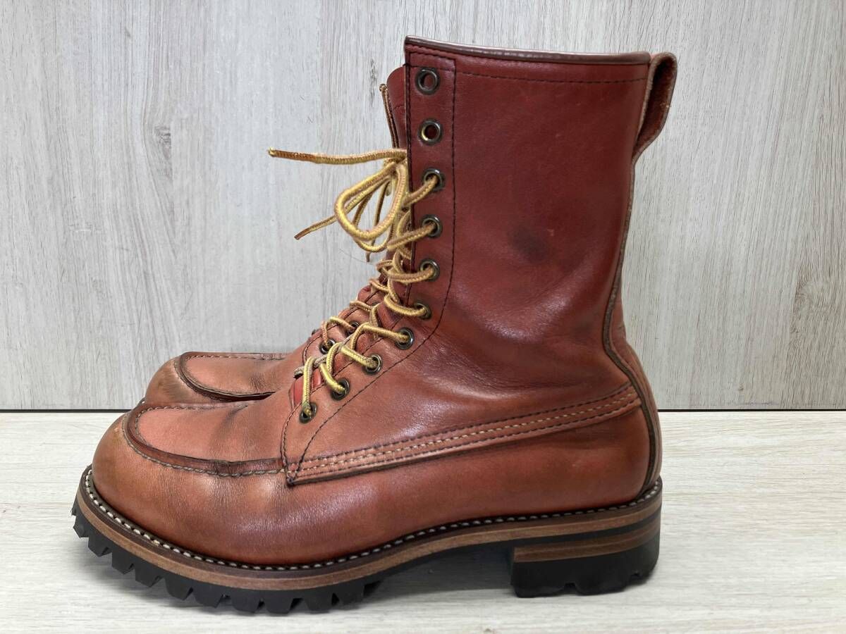 RED WING レッドウィング 8 INCH CLASSIC MOC 8インチクラシックモック アイリッシュセッター 四角犬タグ ビブラム 100カスタム 7 5 D