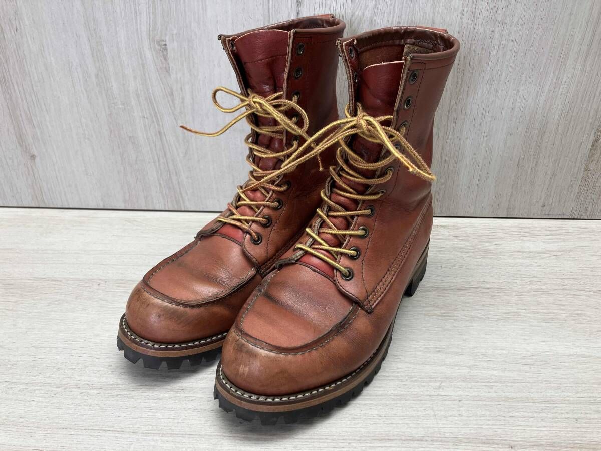 RED WING レッドウィング 8 INCH CLASSIC MOC 8インチクラシックモック アイリッシュセッター 四角犬タグ ビブラム 100カスタム 7 5 D