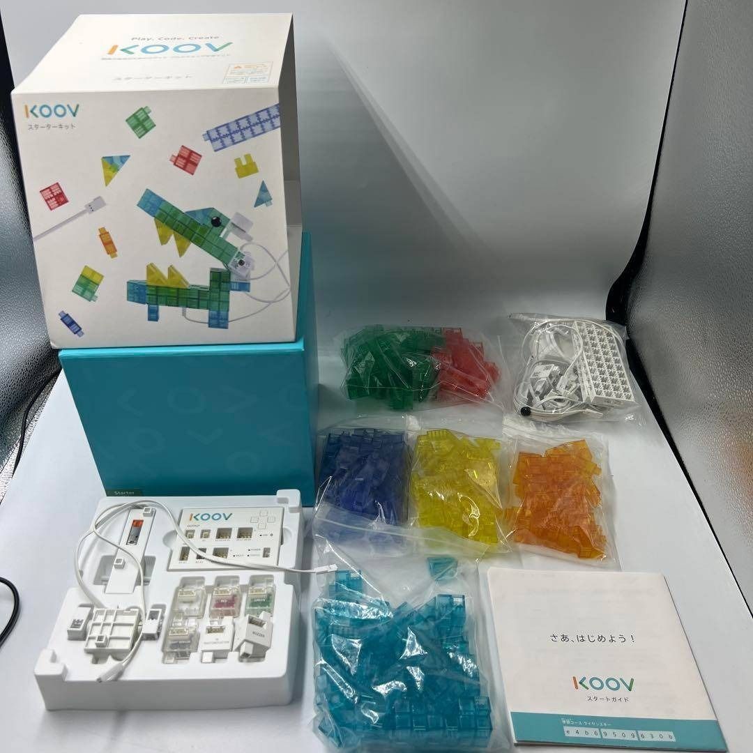 【KOOV】スターターキット エクスパンションキット Sony KOOV スターターキットプログラミング レゴ ブロック クーブ