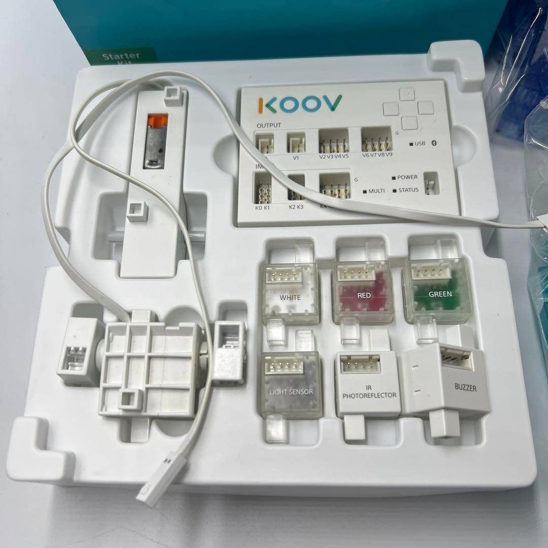 Sony KOOV スターターキットプログラミング レゴ ブロック クーブ