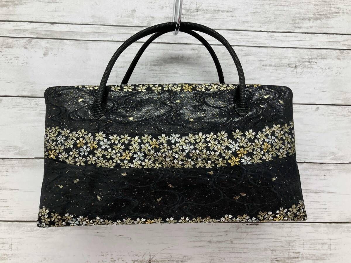 織座 オリザ 利休バッグ／西陣／和装／ブラック - メルカリ