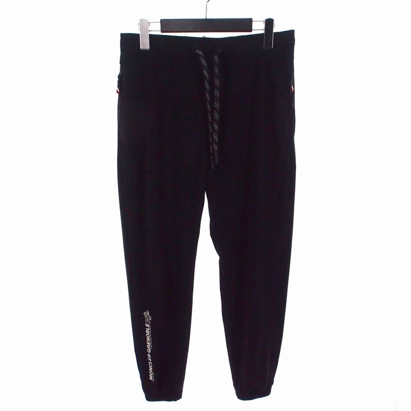 モンクレール MONCLER ナイロンパンツ スラックス S ブラック 黒 89 ALV