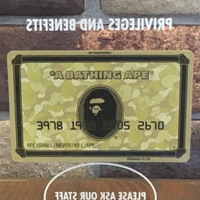☆激レア☆ BAPE STORE 店舗用 アクリル ディスプレイ a bathing ape