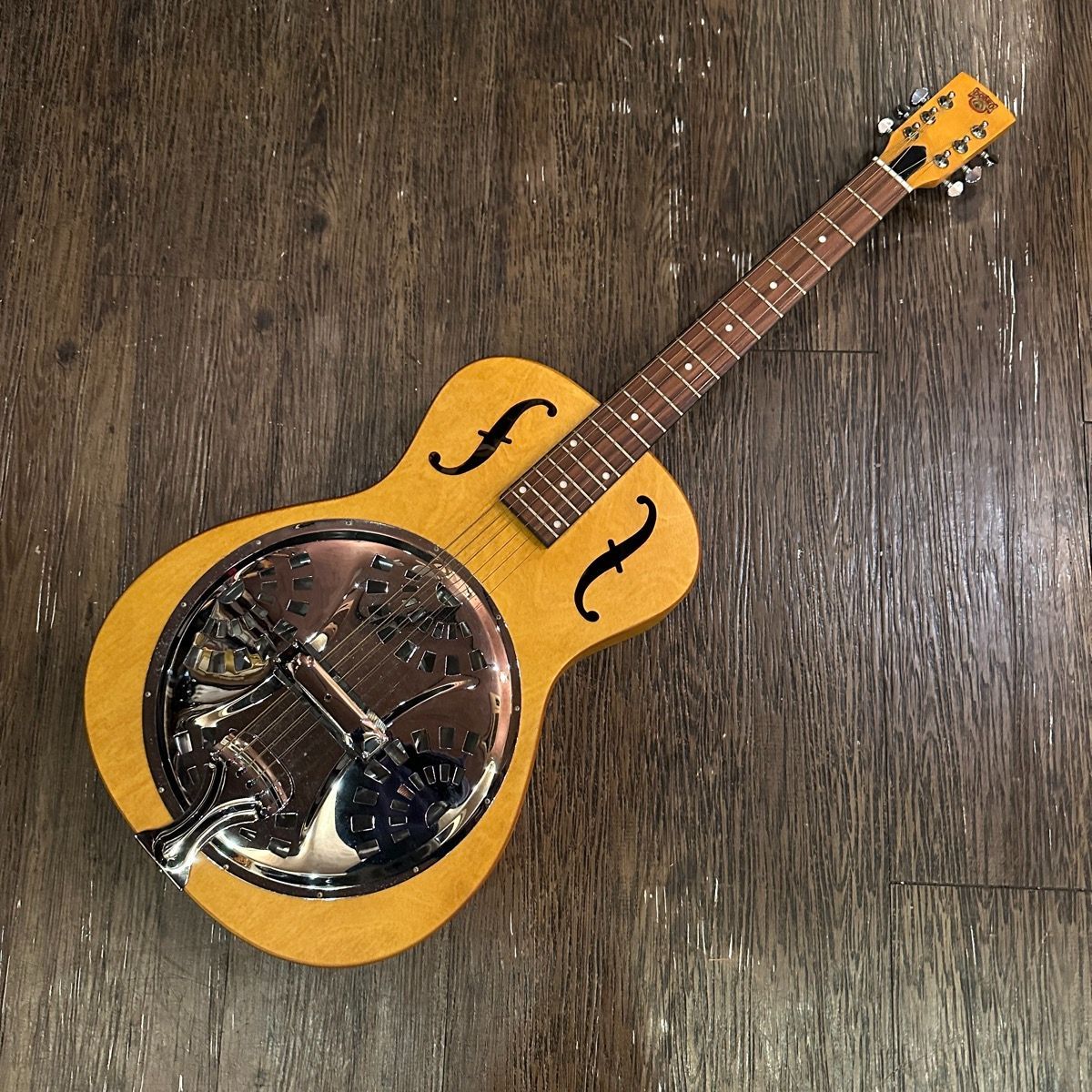 Epiphone Dobro Hound Dog Round Neck Vintage Brown リゾネーター Acoustic Guitar アコースティックギター ドブロ