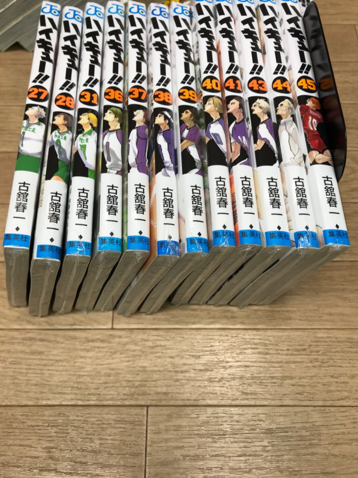 12冊 ハイキュー!! 1〜45巻 全巻コミックセット 古舘春一 HP 25 H