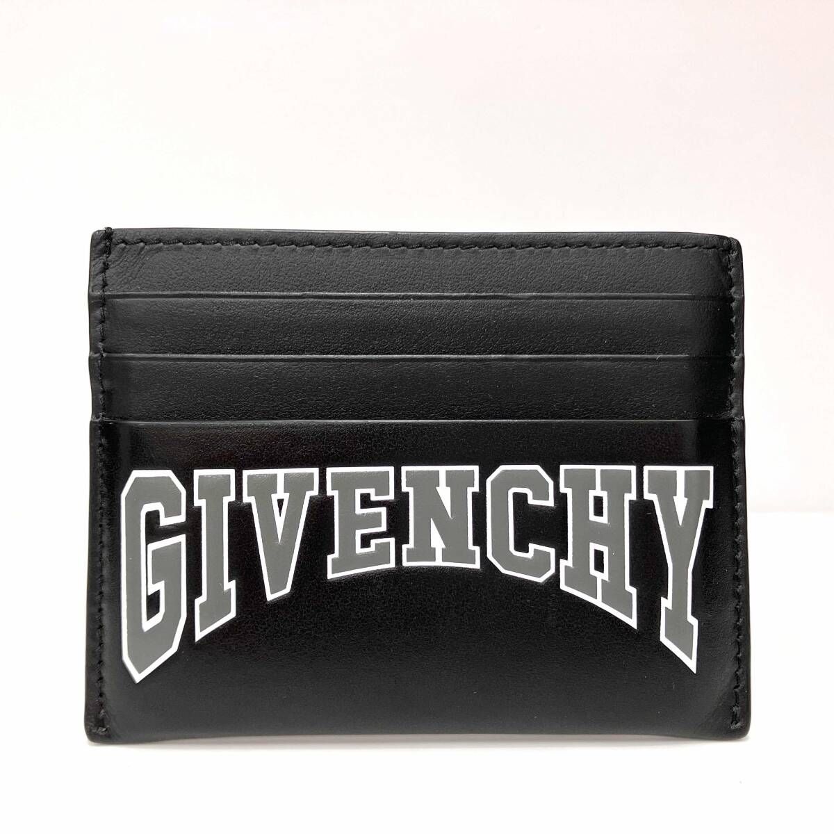 ジバンシィ CARD HOLDER 2 X 3 CC カードホルダー -001 カーブレザー ブラック