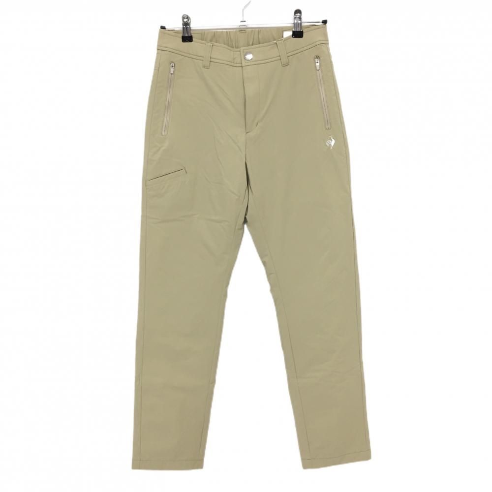 ルコック 中綿パンツ ベージュ 防風 はっ水 保温 ストレッチ レディース S ゴルフウェア le coq sportif