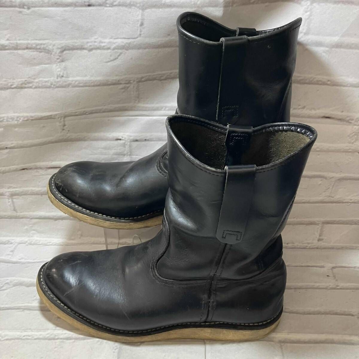 RED WING レッドウイング 10年製 ペコスブ ツ 8169 その他ブ 表記サイズ27 0 cm ブラック