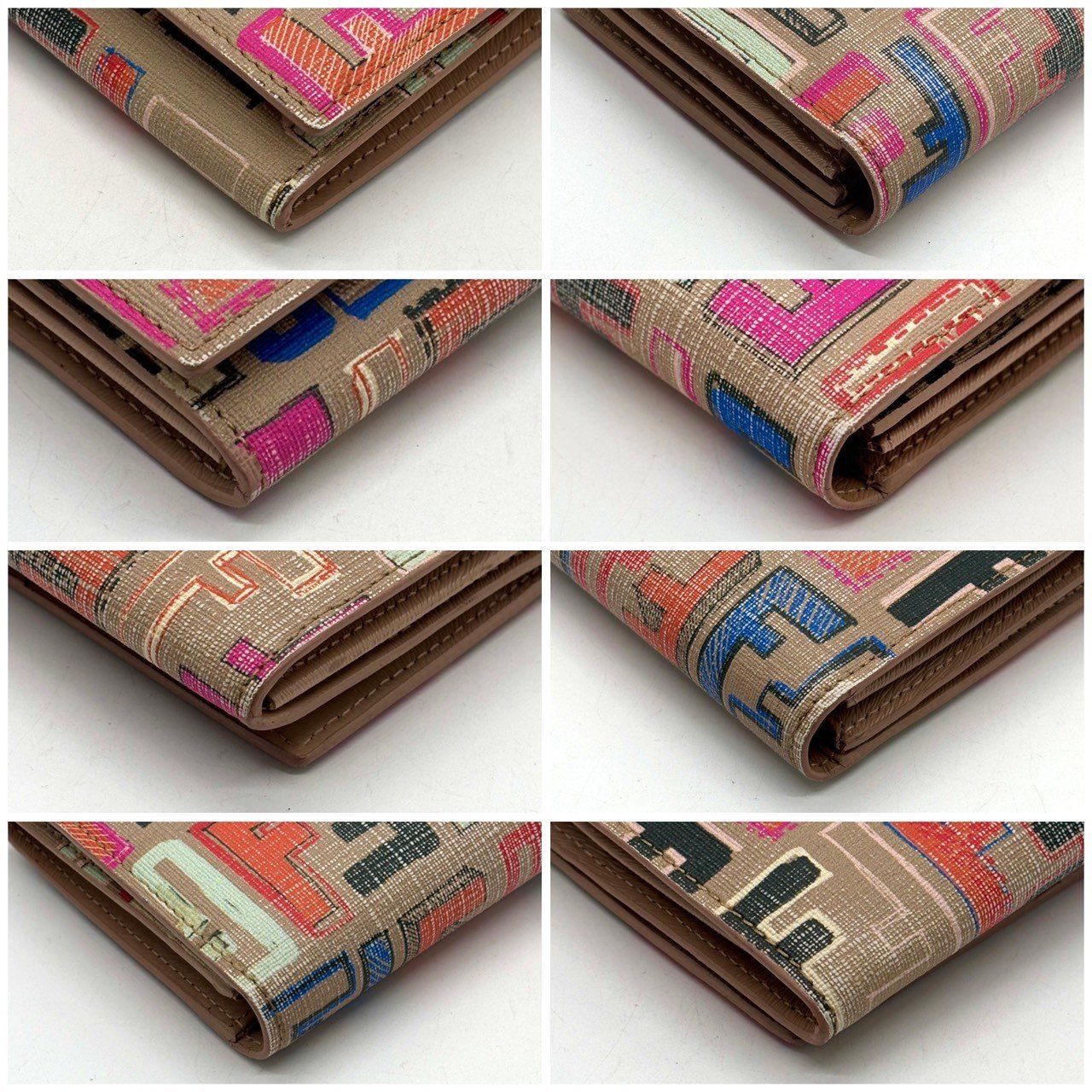 色彩で魅せる主役級】 FENDI フェンディ 長財布 ズッカ マルチカラー