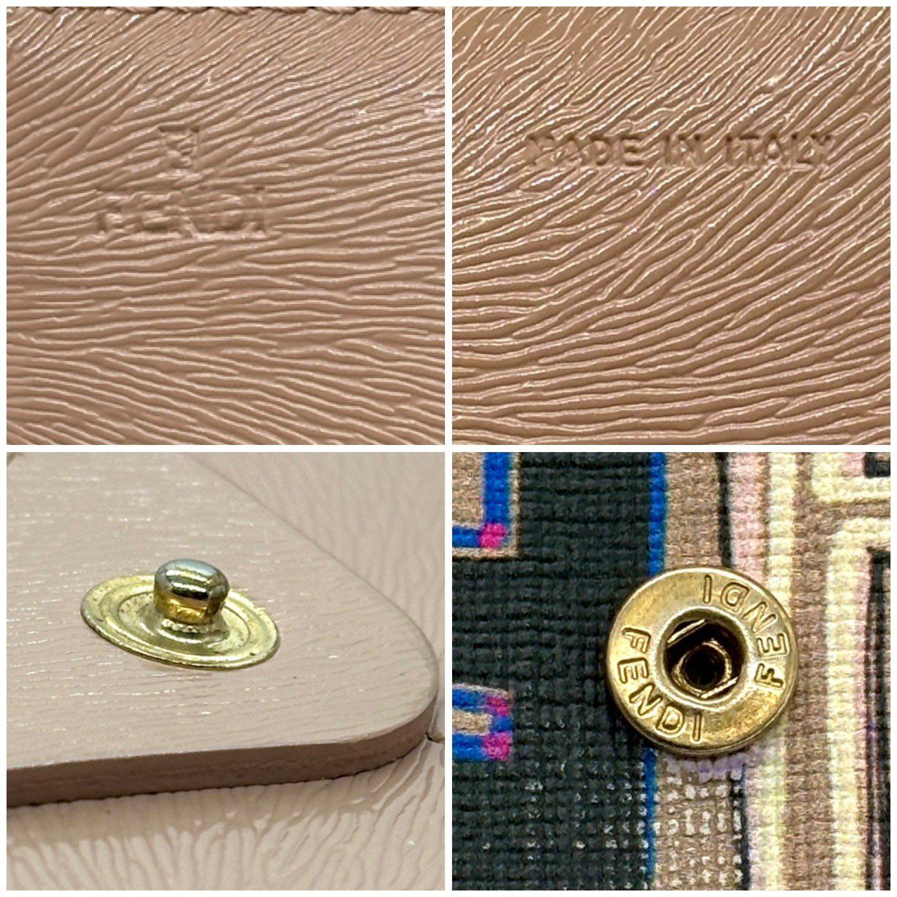 色彩で魅せる主役級】 FENDI フェンディ 長財布 ズッカ マルチカラー