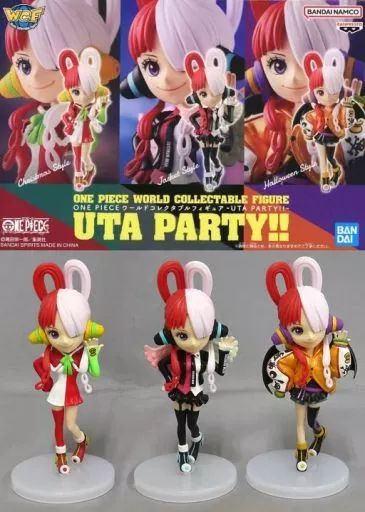 フィギュア ウタ 3体セット ワンピース FILM RED ワールドコレクタブルフィギュア UTA PARTY!! ONE PIECE DAY online store