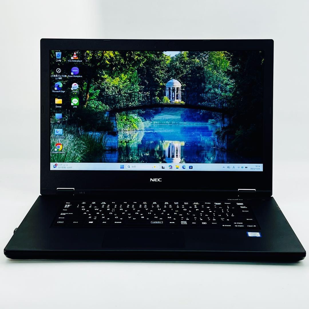 Core i3 16GB ノートパソコン Windows11 オフィス付き NEC VersaPro VA