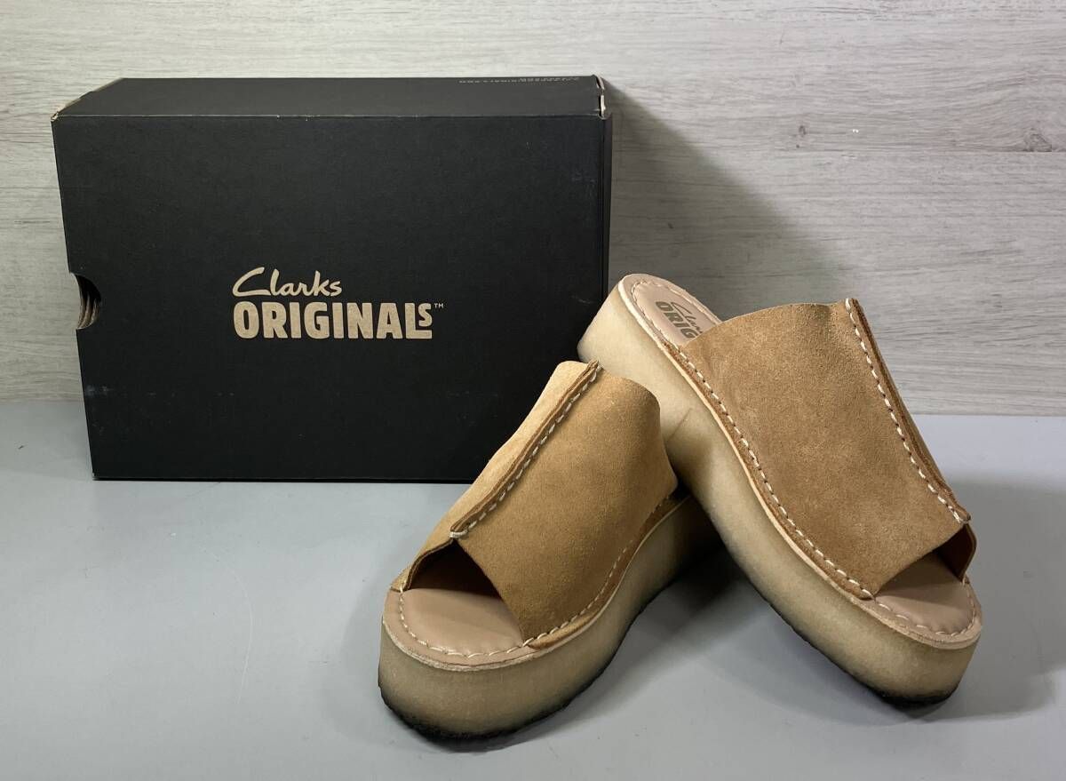 Clarks Originals Wedge Slide サンダル 23 cm