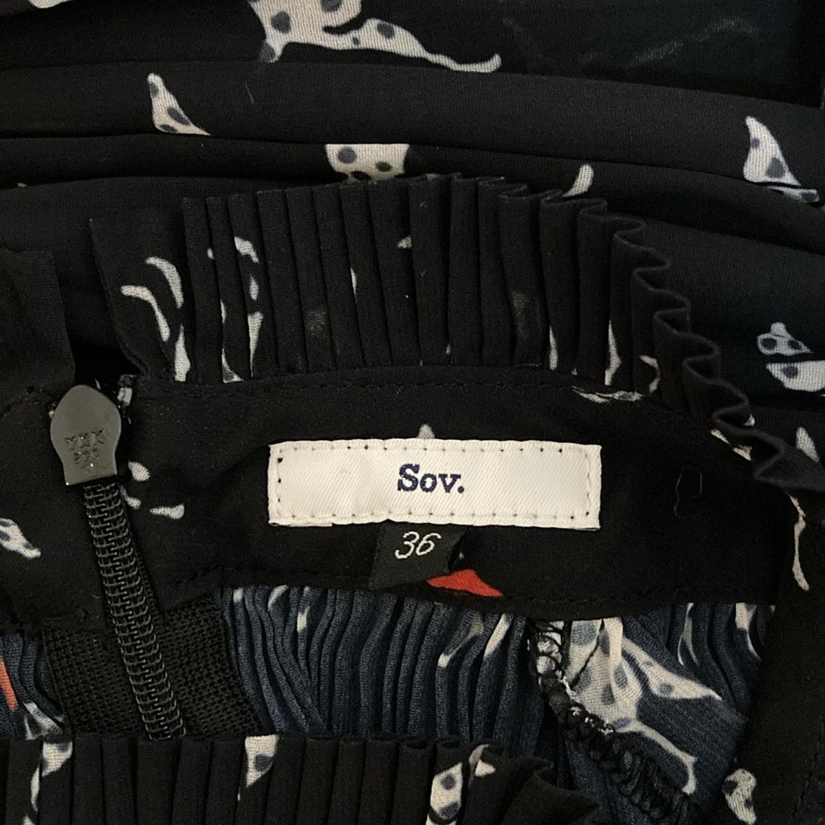 SOV.(ソブ ダブルスタンダード) ワンピース サイズ36 S レディース