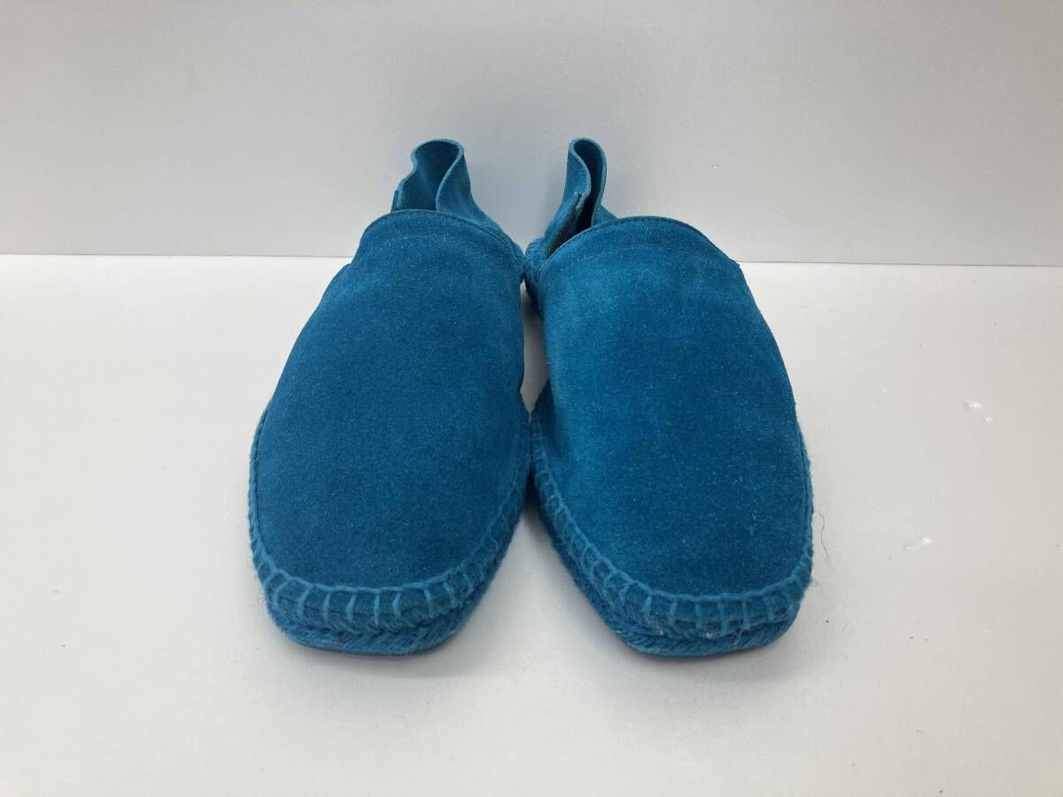 TOMFORD トムフォード スエードエスパドリーユ スペイン製 スリッポン US 8 ブルー 通年