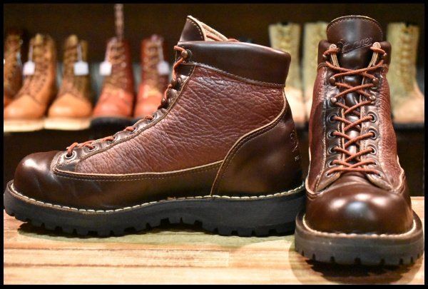 7.5EE 良品 白タグ】Danner ダナーライト BBQ 30083X ブラウン