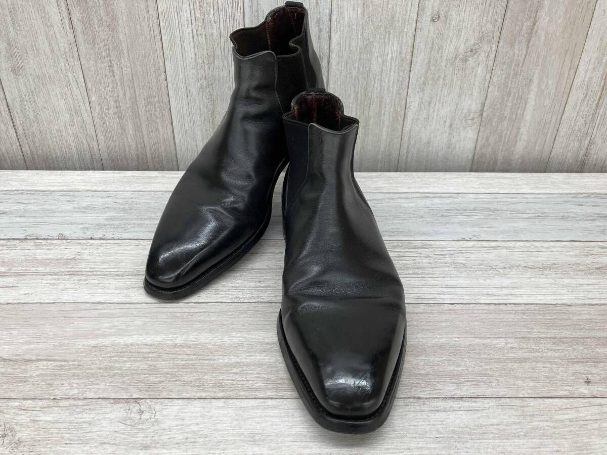 Corthay サイドゴアショートブーツ ブラック 24.5相当