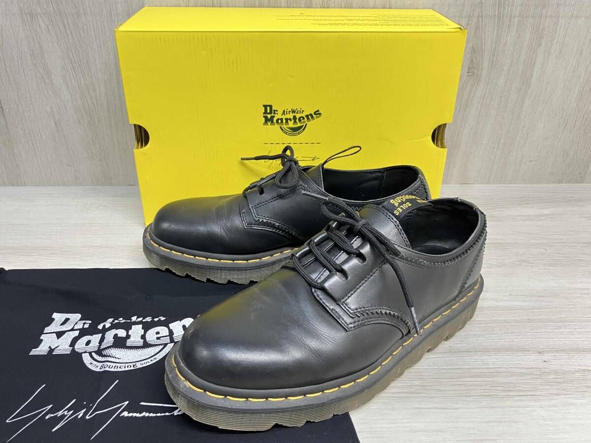 Dr Martens YOHJI UK 9 28 cm GHILLIE SHOE YY 本革 レザー ドレスシューズ ドクターマーチン ヨウジヤマモト メンズ