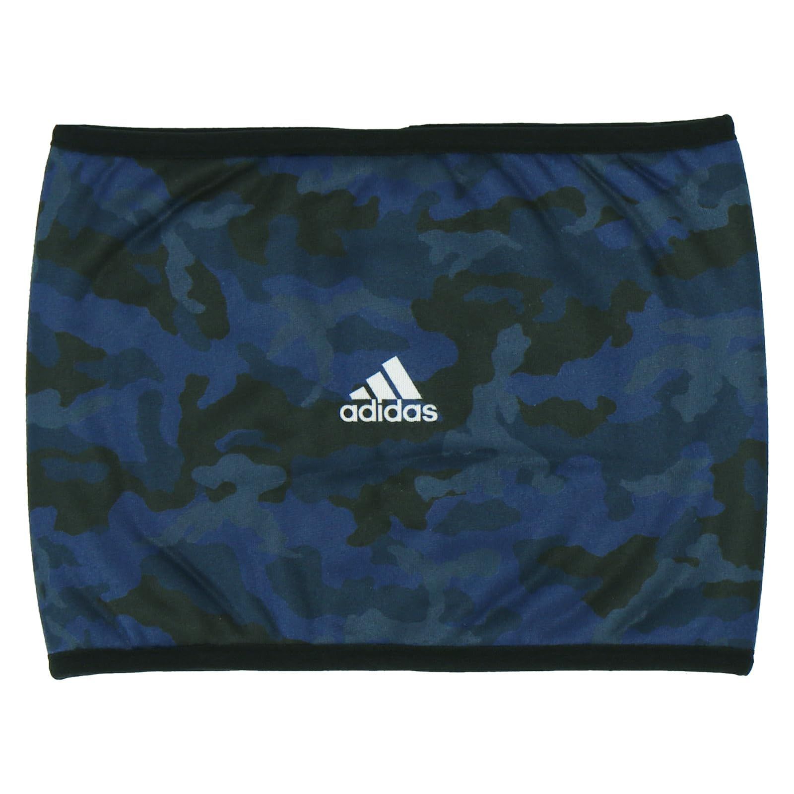 [アディダス] 表スウェット裏ボアロゴプリント ネックウォーマー カモフラ柄・ロゴプリント 66002504 マフラー ユニセックス カモフラ柄・ロゴプリント