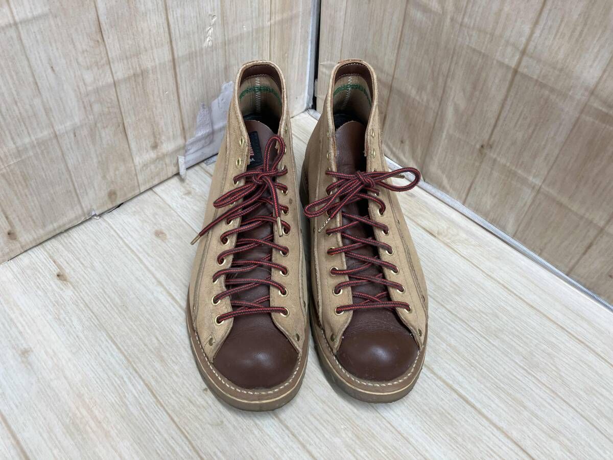 Thorogood ソログッド レースアップ スウェード ベージュ 27 5 cm ワークブーツ ブーツ